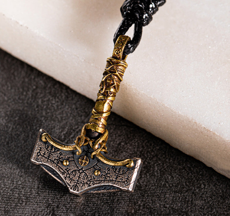 925 Silver Thor's Hammer Necklace