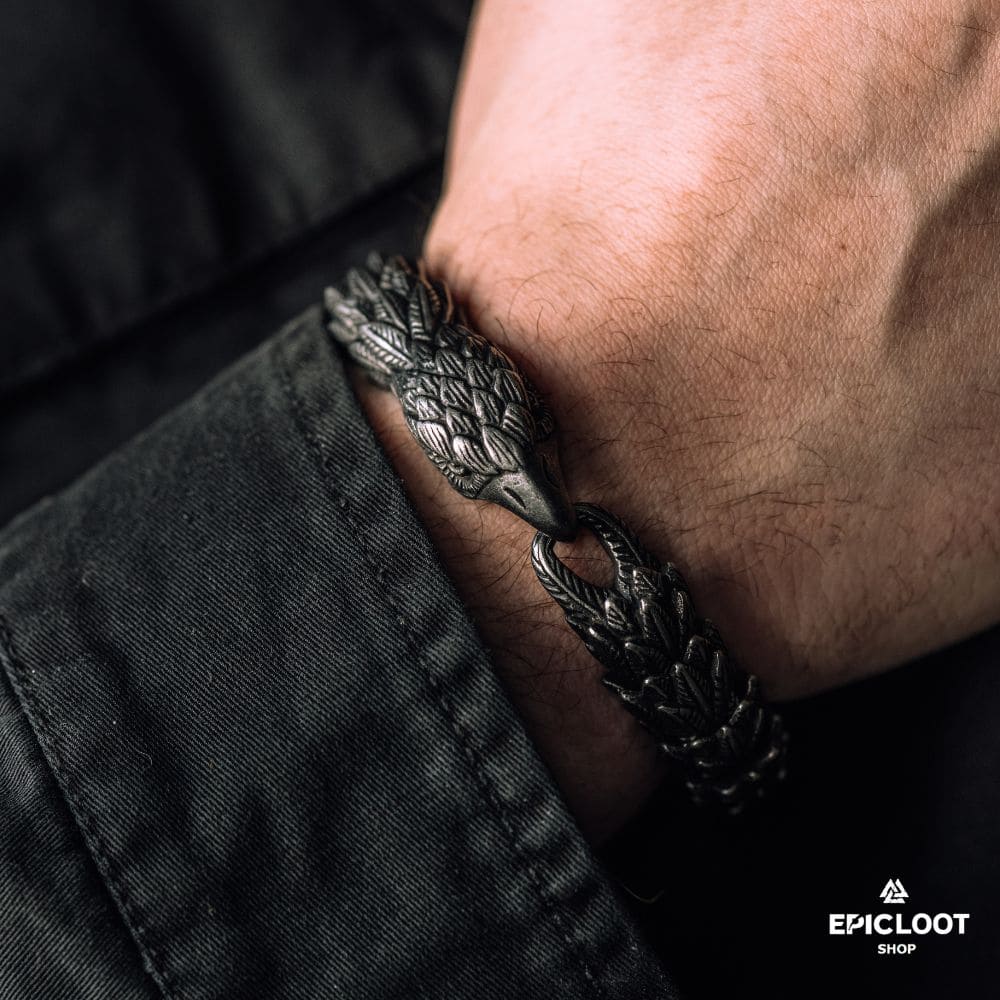 Norse Raven Bracelet