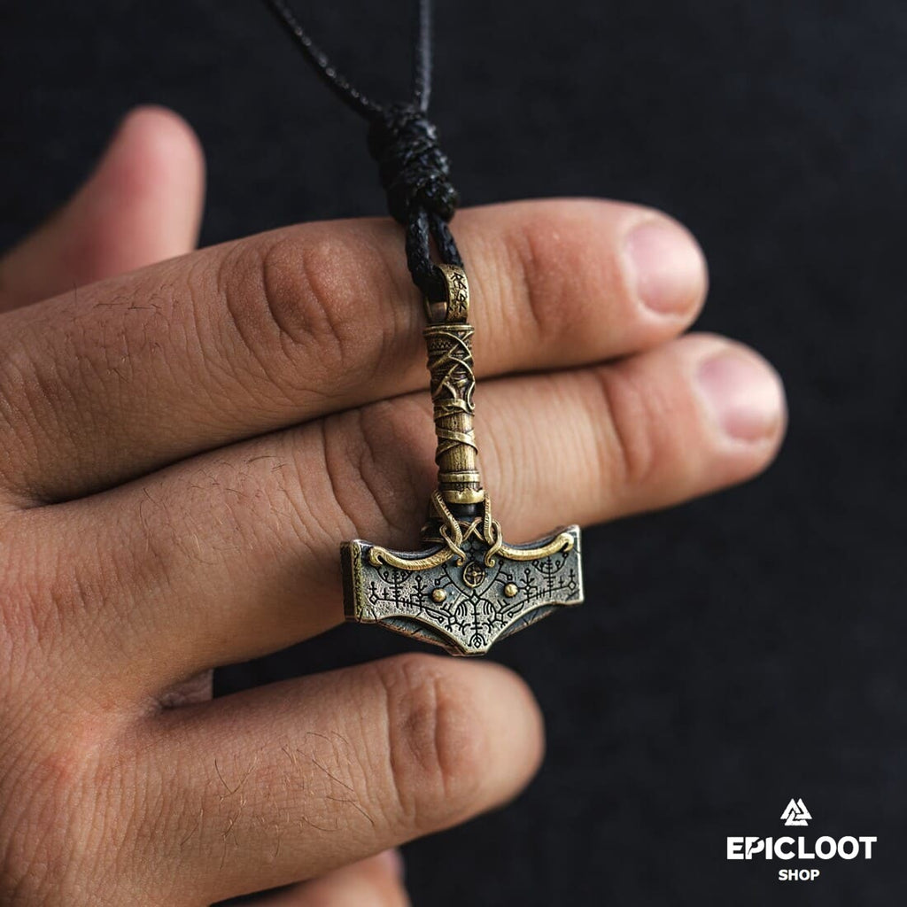 925 Silver Thor's Hammer Necklace