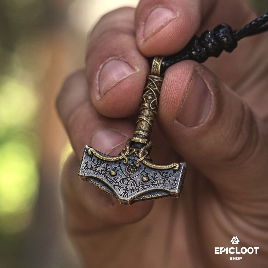 925 Silver Thor's Hammer Necklace
