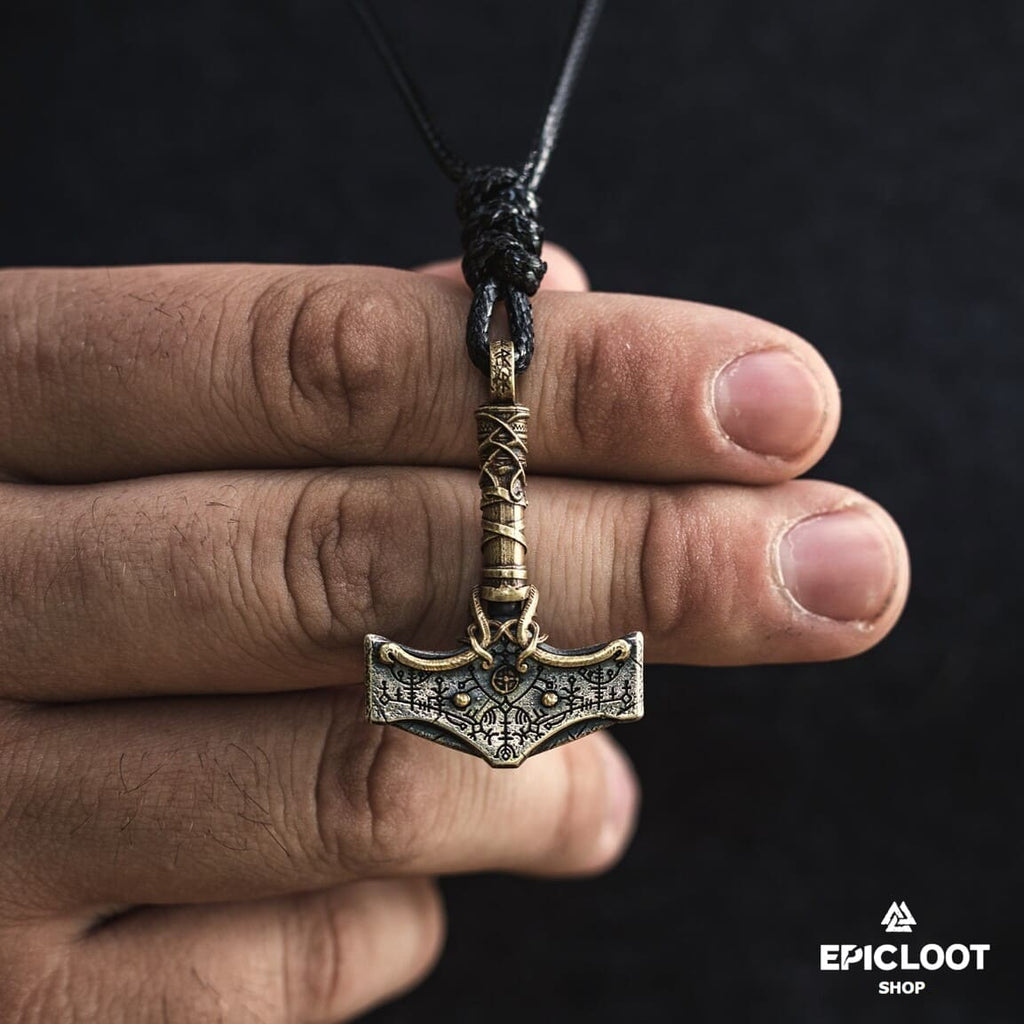 925 Silver Thor's Hammer Necklace
