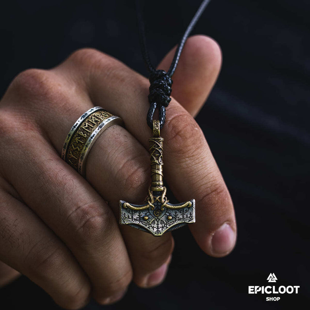 925 Silver Thor's Hammer Necklace