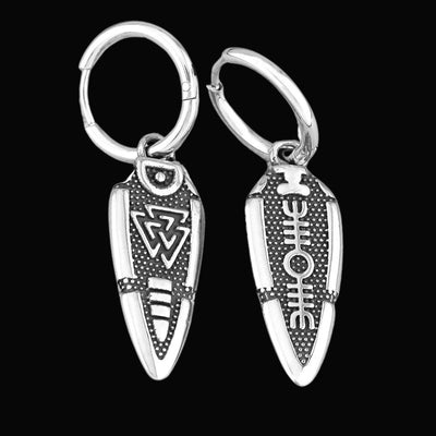 Gungnir Spearhead Viking Earrings