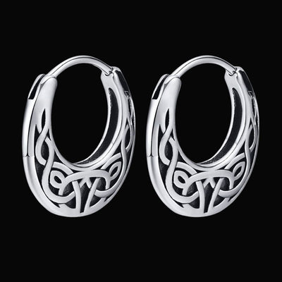 Nordic Knot Viking Earrings
