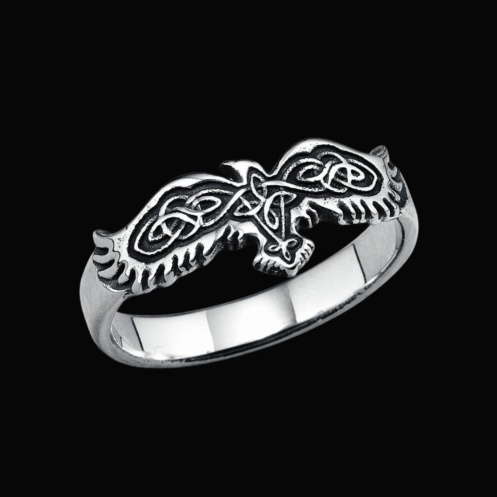 Nordic Raven Ring