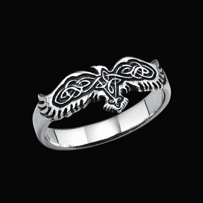Nordic Raven Ring