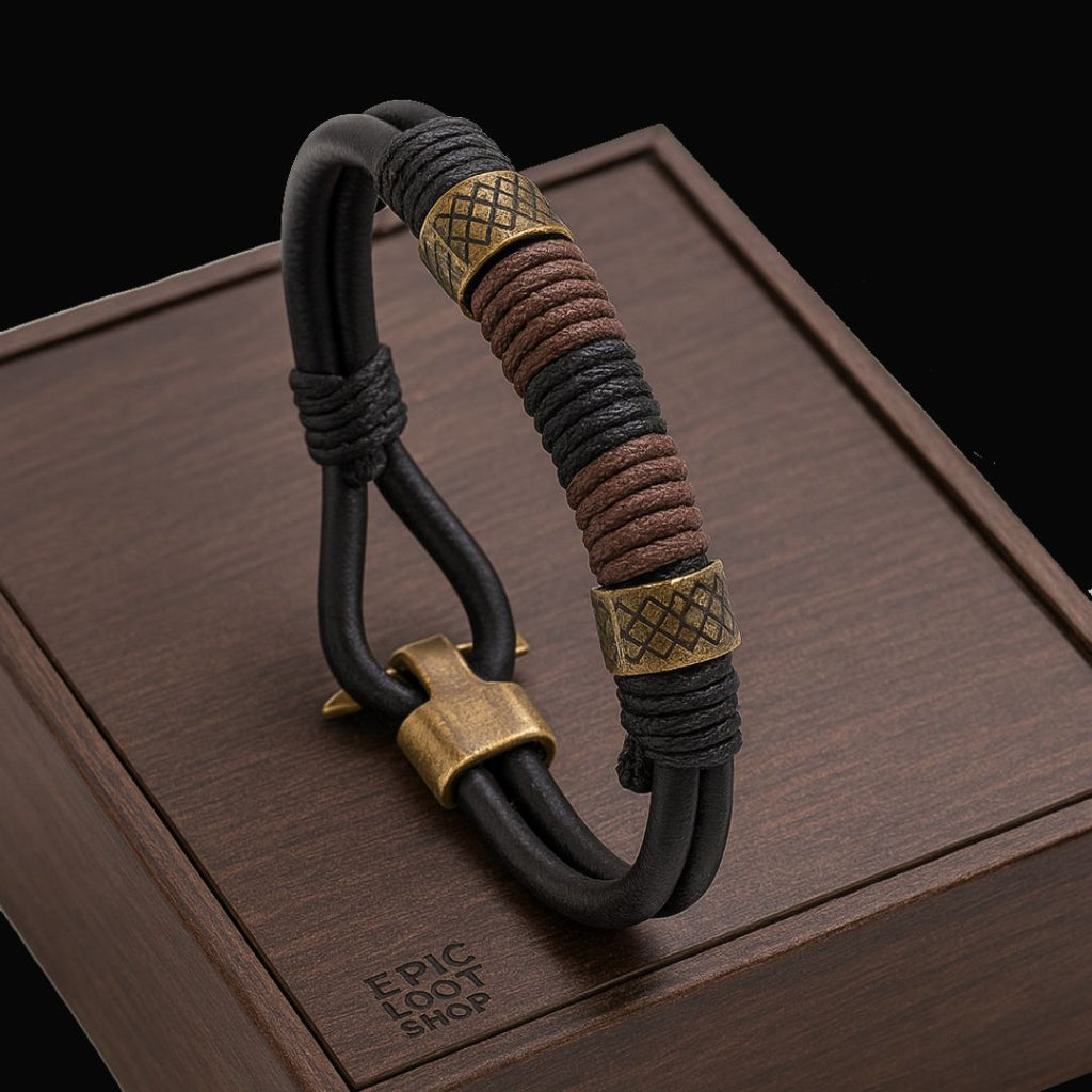Ironbind Voyager Bracelet - Viking Arm Ring | Epic Loot Shop
