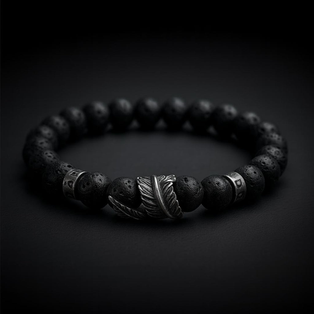 Feather of Huginn Bracelet