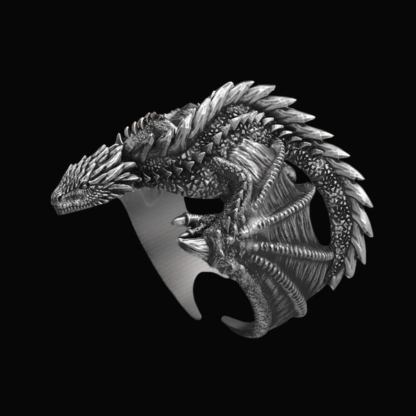 Nidhogg Dragon Ring - Viking Rings For Men | Epic Loot Shop – Epic