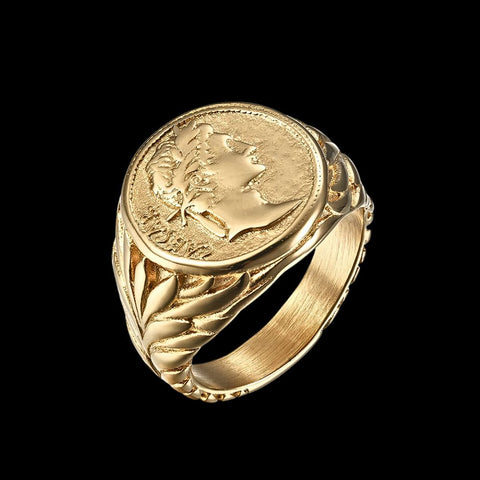 Vintage Roman Caesar Ring