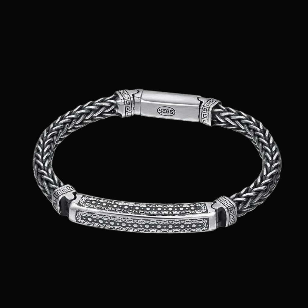 Handwoven Vintage Pattern Bracelet