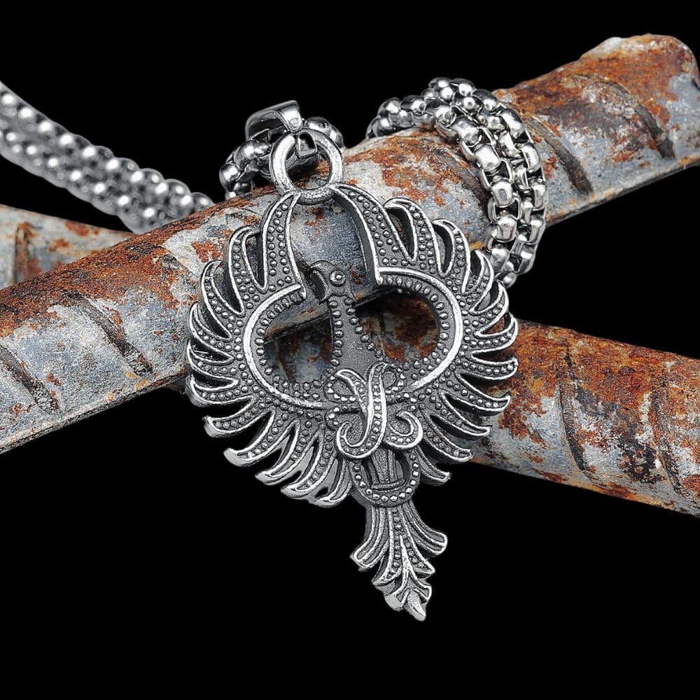 Ornate Phoenix Pendant