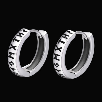 Old Norse Runes Viking Earrings