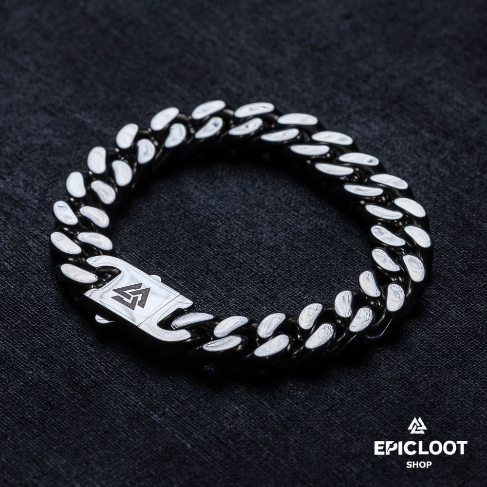 Warriors Symbol Valknut Viking Bracelet