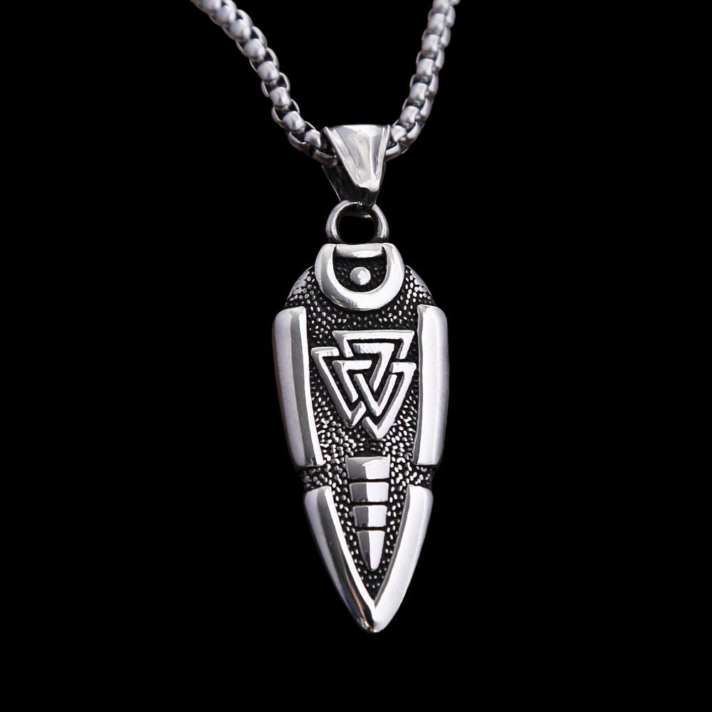 Odin's Protection Rune Pendant Necklace