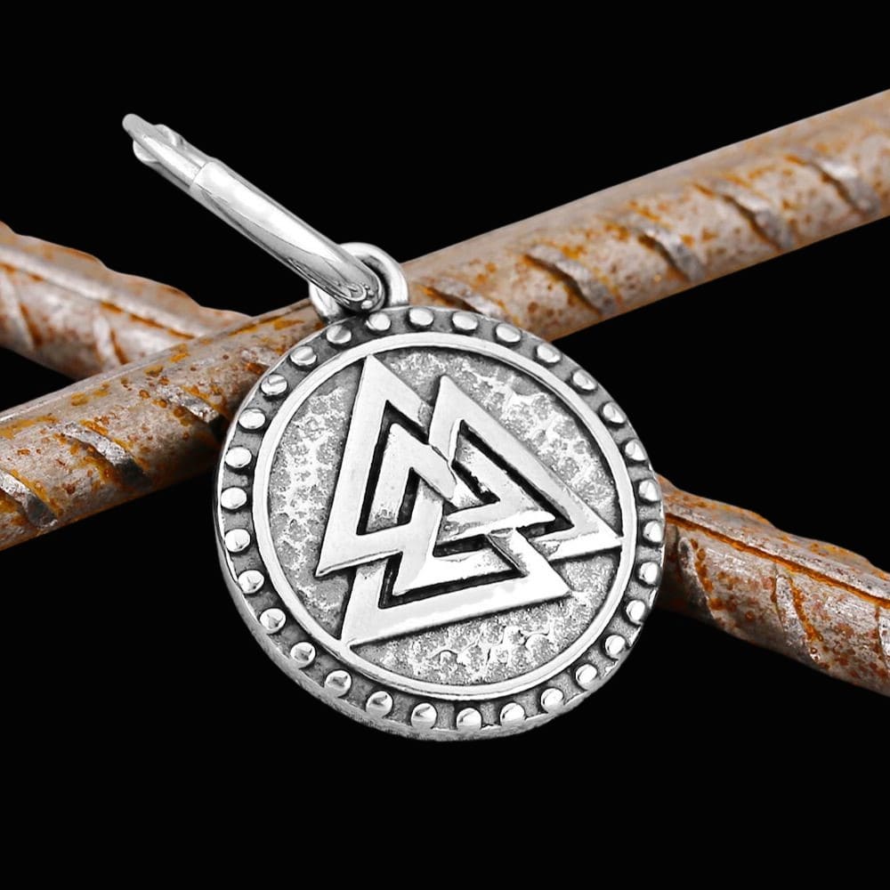 Viking Warrior Valknut Earrings