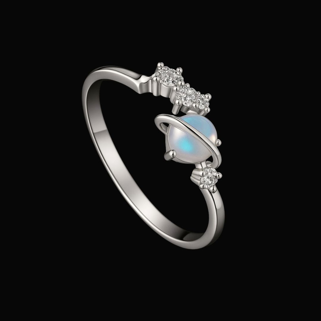 Freyja’s Moonring - Norse Women's Ring - Detailed View | Epic Loot Shop