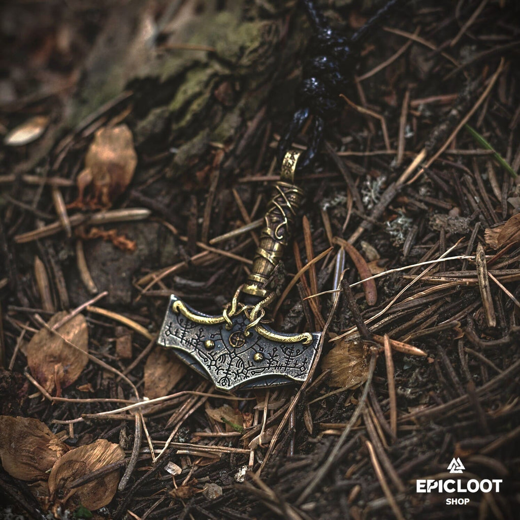 925 Silver Thor's Hammer Necklace