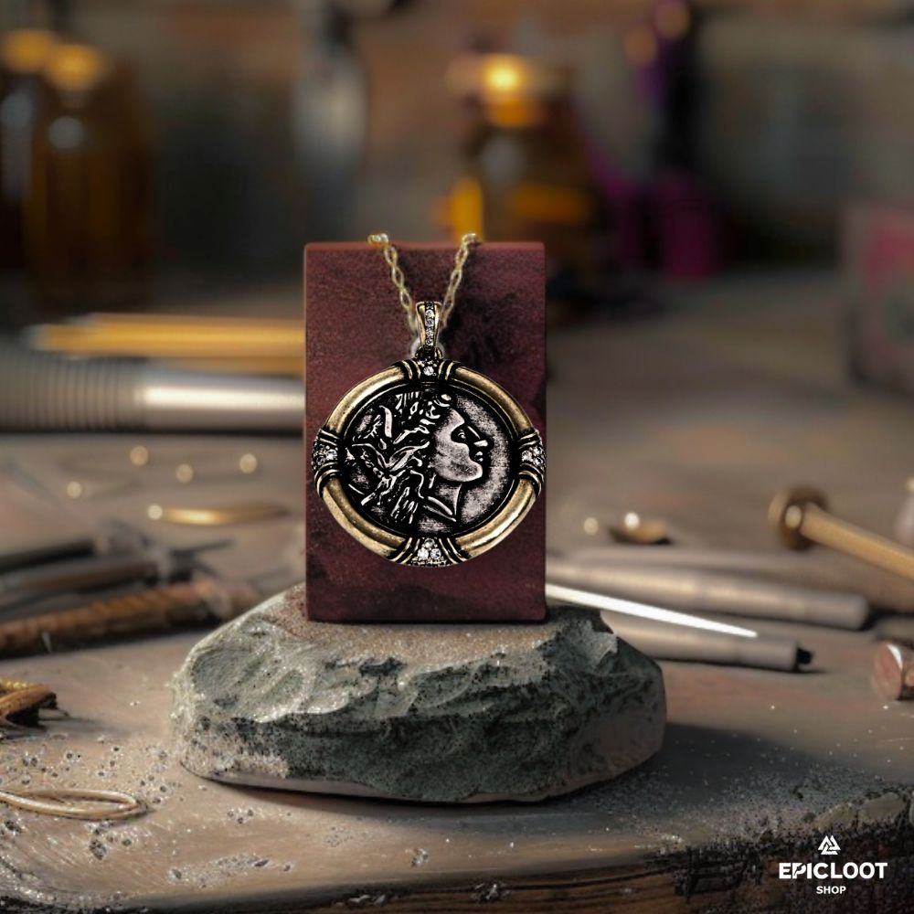 Ancient Greek Goddess Pendant