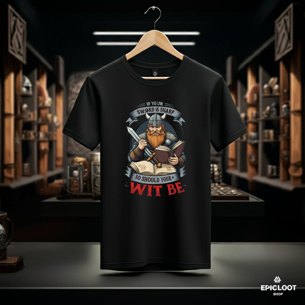 If Your Sword Is Sharp, So Should Your Wit Be