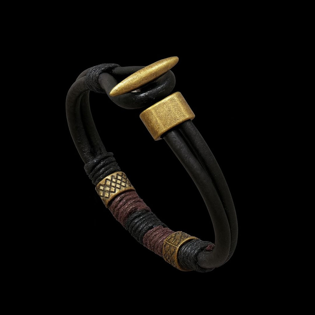 Ironbind Voyager Bracelet - Viking Bracelet - Detailed View | Epic Loot Shop