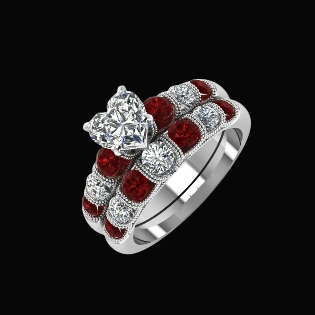 Heart of Freyja - Norse Women's Ring - Detailed View | Epic Loot Shop