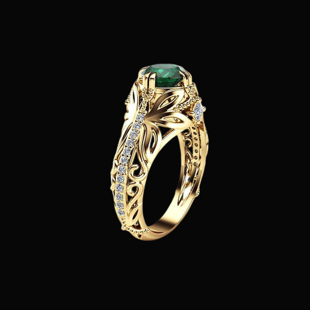 Eternal Grove Ring - Norse Women's Ring - Detailed View | Epic Loot Shop