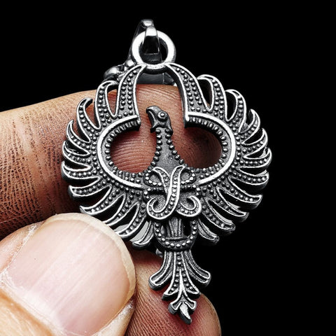 Ornate Phoenix Pendant
