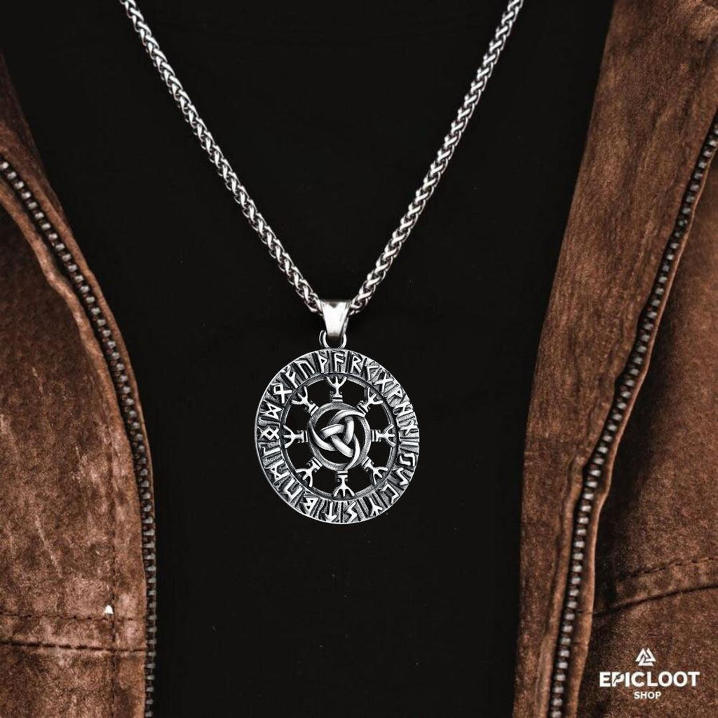 Helm of Awe & Triple Horn Pendant
