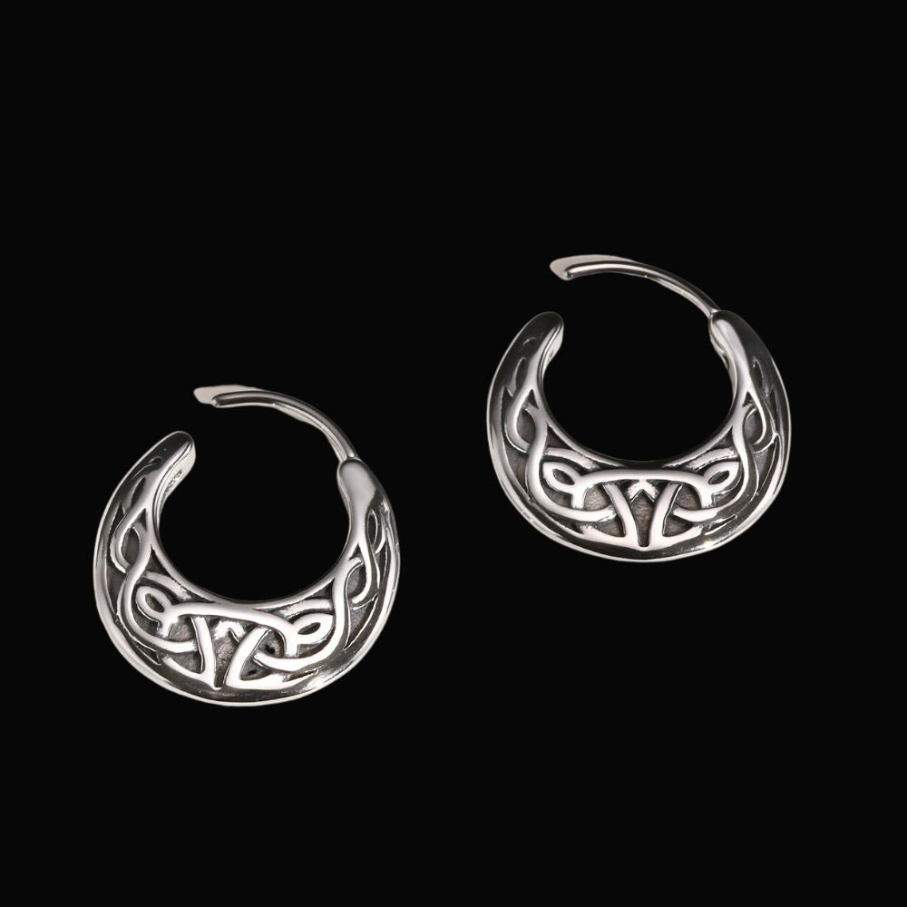 Nordic Knot Viking Earrings