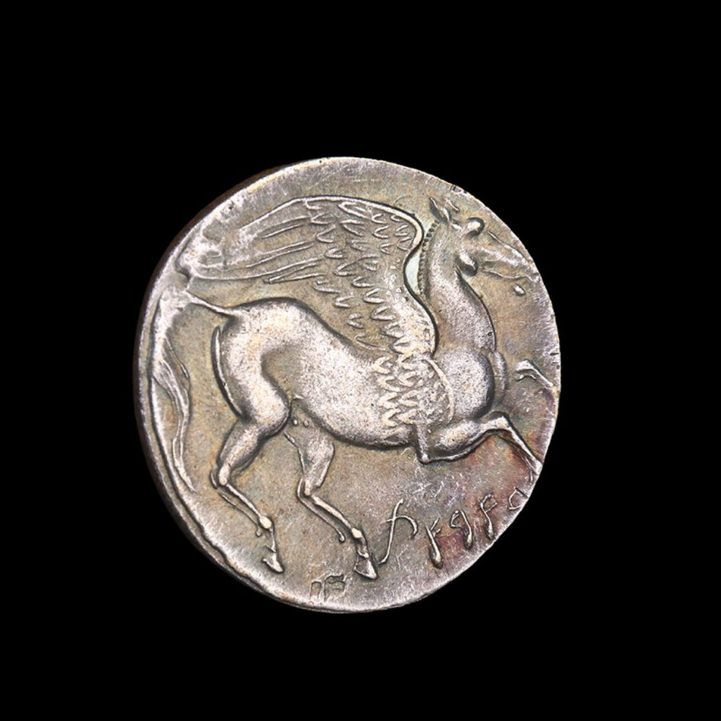 Pegasus and Athena Corinthian Coin Replica