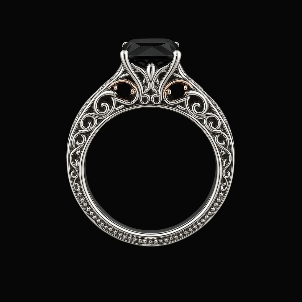 Nightveil Ring - Norse Women's Ring - Detailed View | Epic Loot Shop