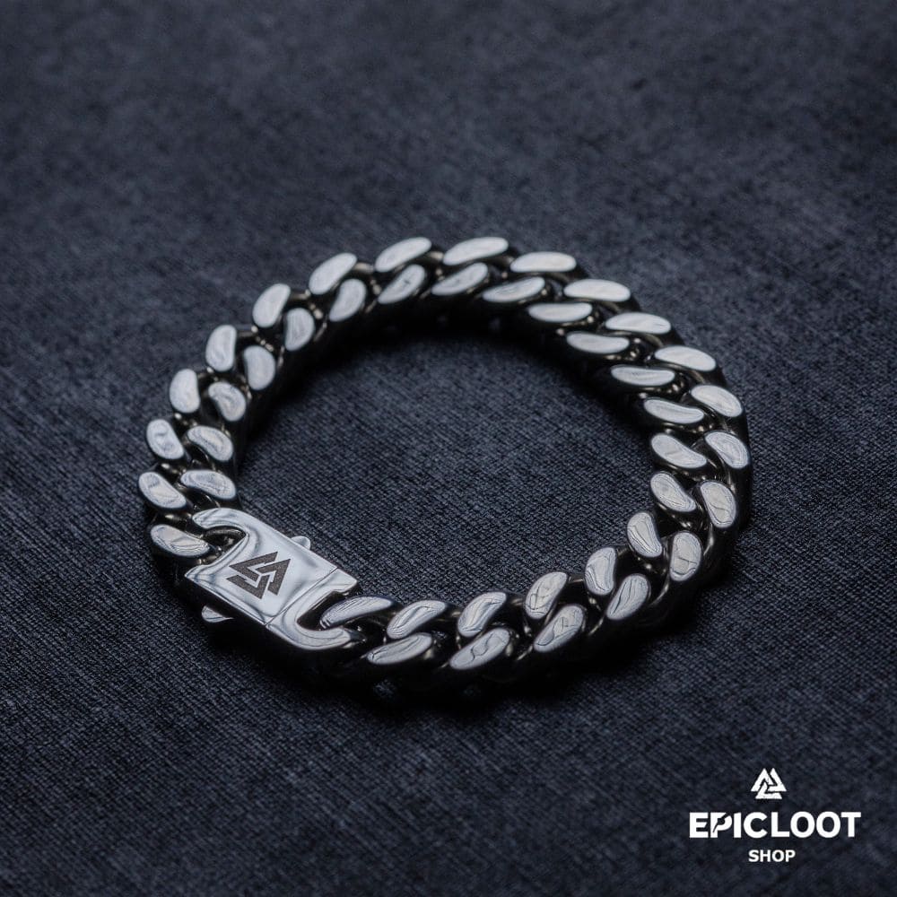 Warriors Symbol Valknut Viking Bracelet
