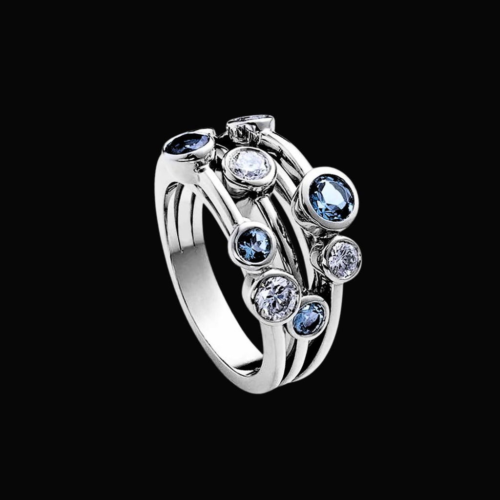 The Nine Realms - Norse Women's Ring - Detailed View | Epic Loot Shop