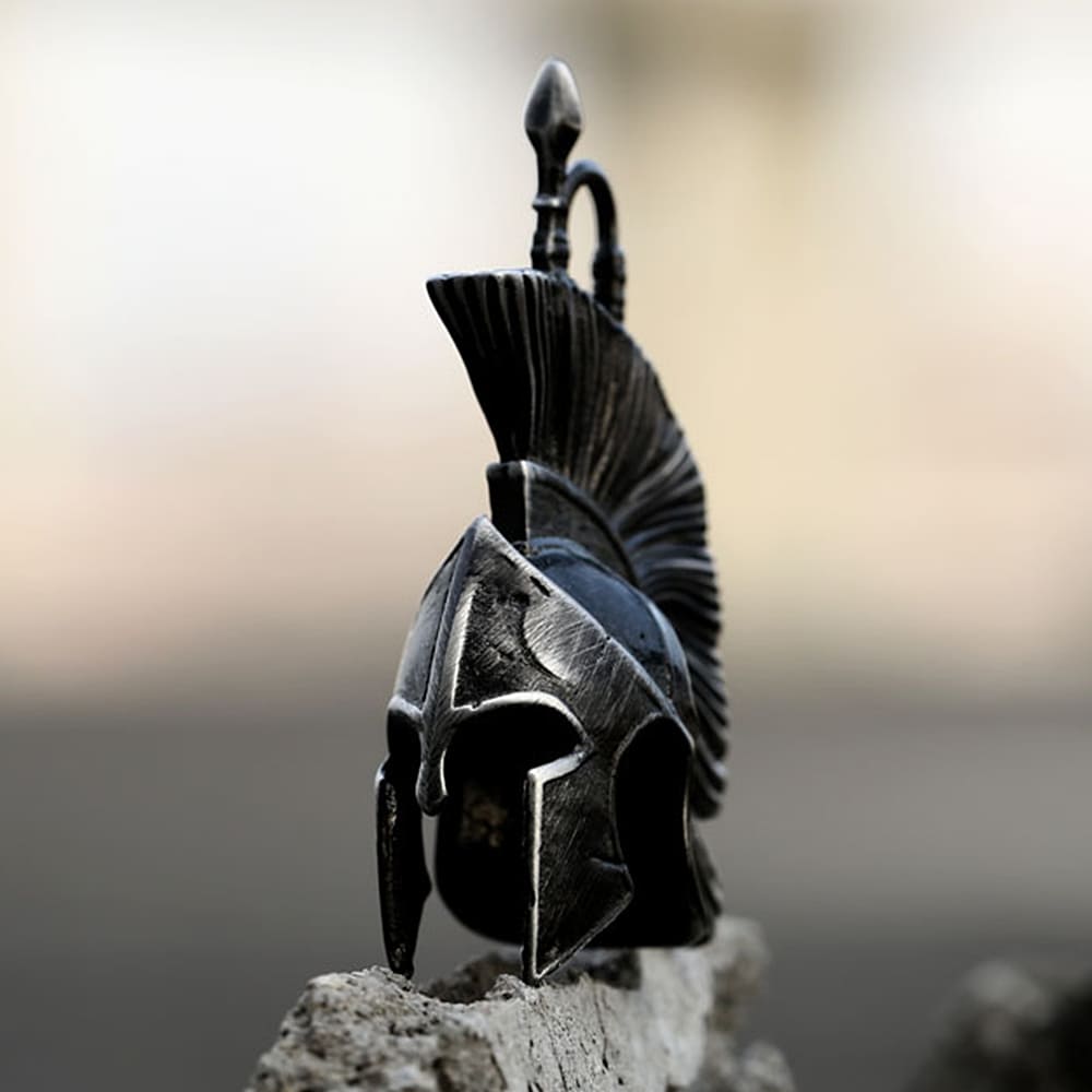 Vintage Men's Greek Warrior Necklace - Viking Necklace - Alternative Angle | Epic Loot Shop