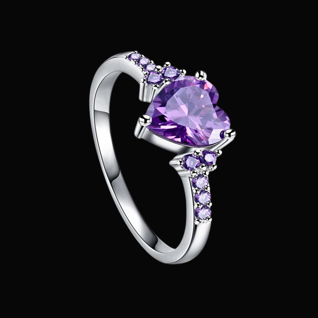 Gná’s Heartstone Ring - Norse Women's Ring - Detailed View | Epic Loot Shop