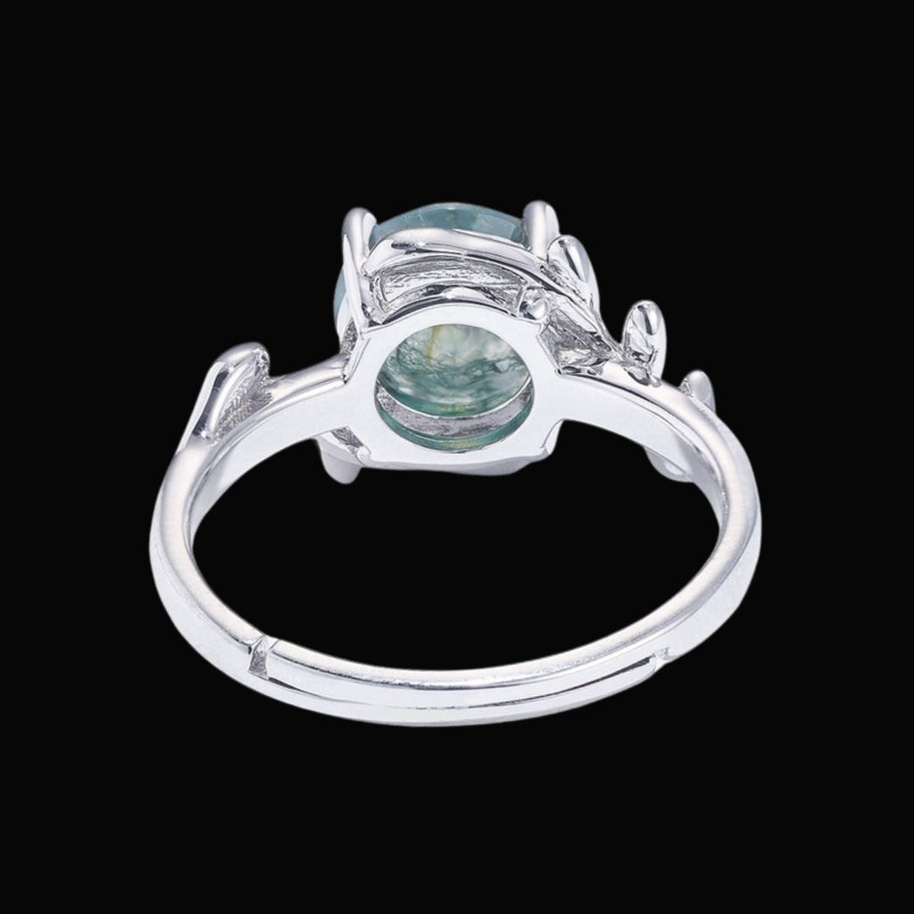 Freyja’s Verdant Grace Ring - Norse Women's Ring - Detailed View | Epic Loot Shop