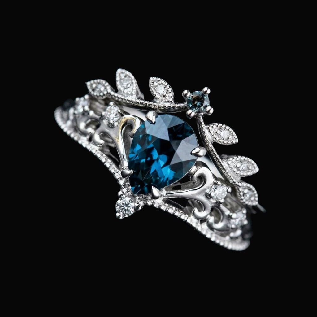 Frosted Crown Ring - Norse Women's Ring | Epic Loot Shop