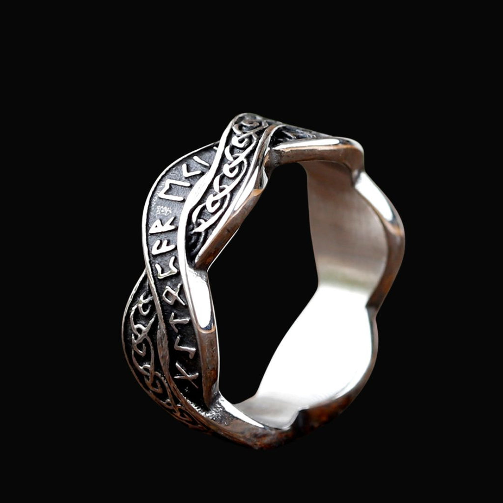Nordic Celtic and Runes Ring
