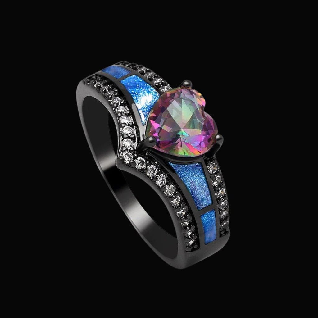 Heart of the Abyss - Norse Women's Ring - Detailed View | Epic Loot Shop