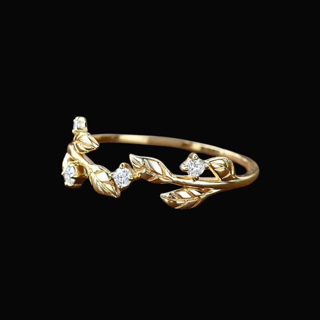 Sif’s Golden Grace Ring - Norse Women's Ring - Detailed View | Epic Loot Shop