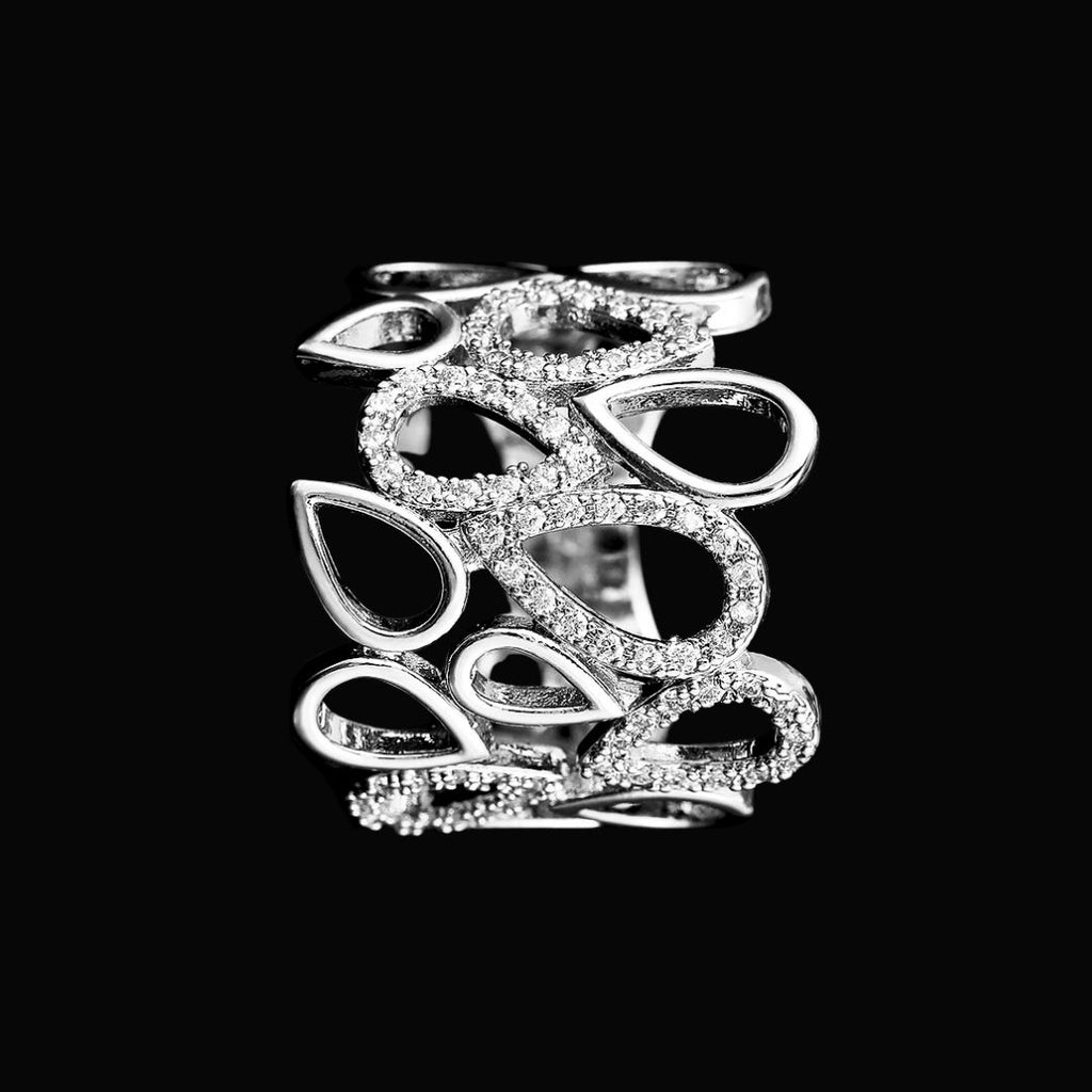 Drops of Infinity - Norse Women's Ring - Detailed View | Epic Loot Shop