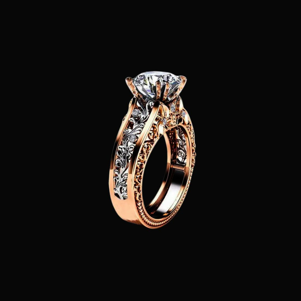 Shielded Love Couples Ring