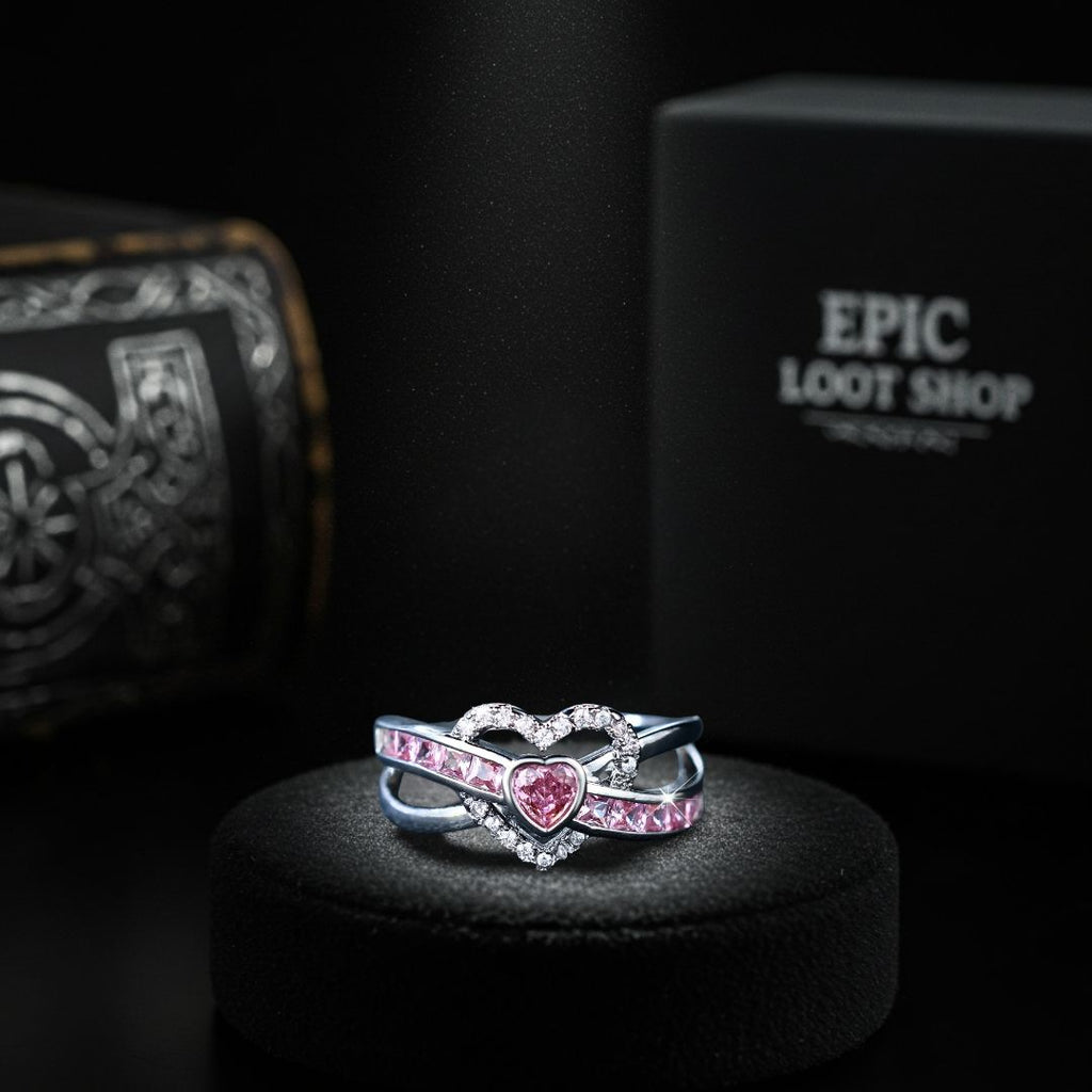 The Heart of Vör - Norse Women's Ring - Close-up | Epic Loot Shop