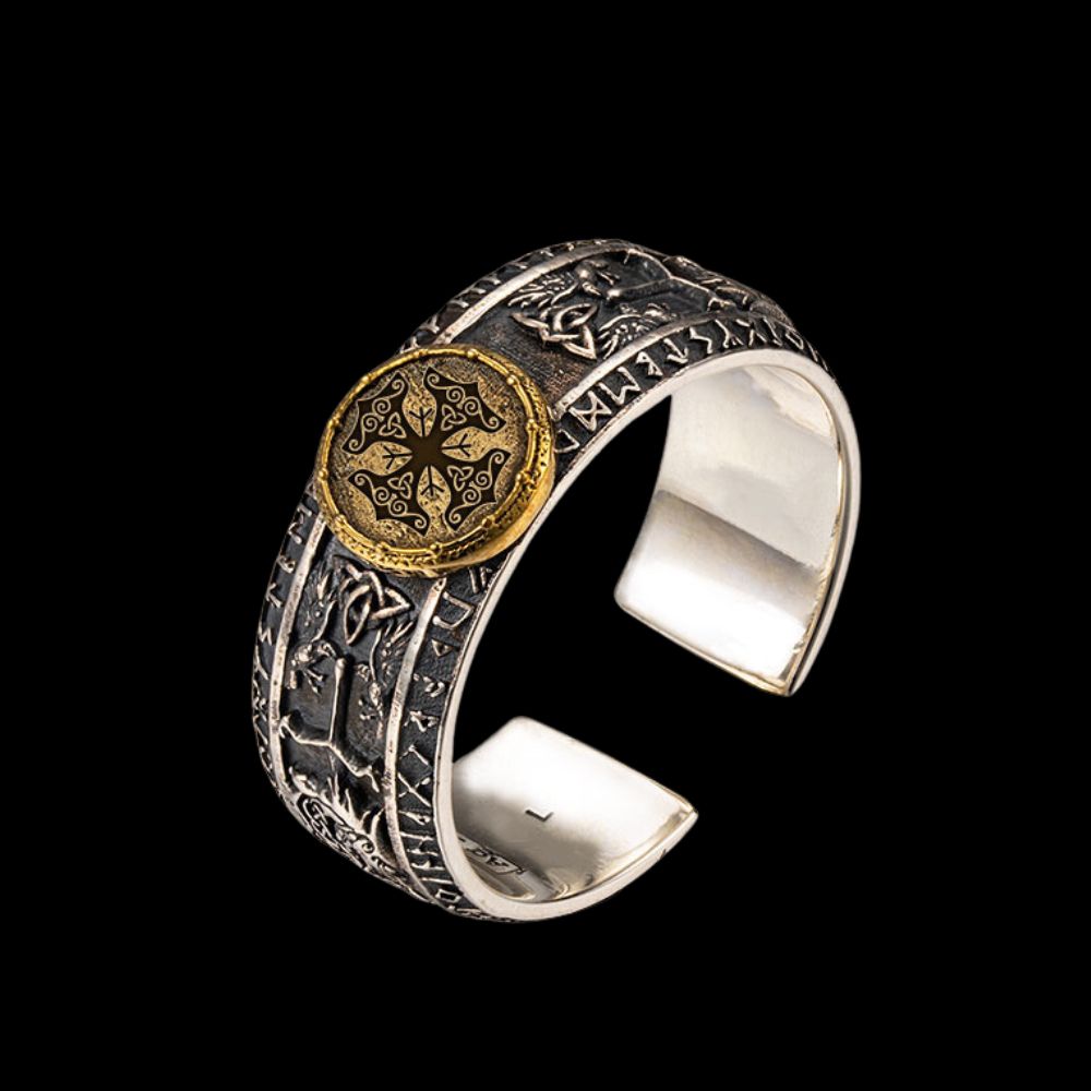 Multi-Symbolic Viking Rune Ring - Handcrafted Viking Ring - Product Details | Epic Loot Shop