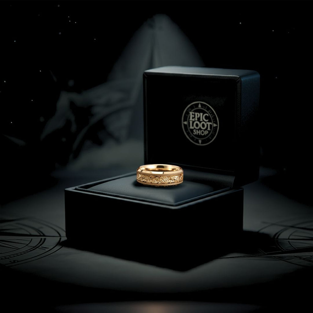 Golden Leaf Eternity Band