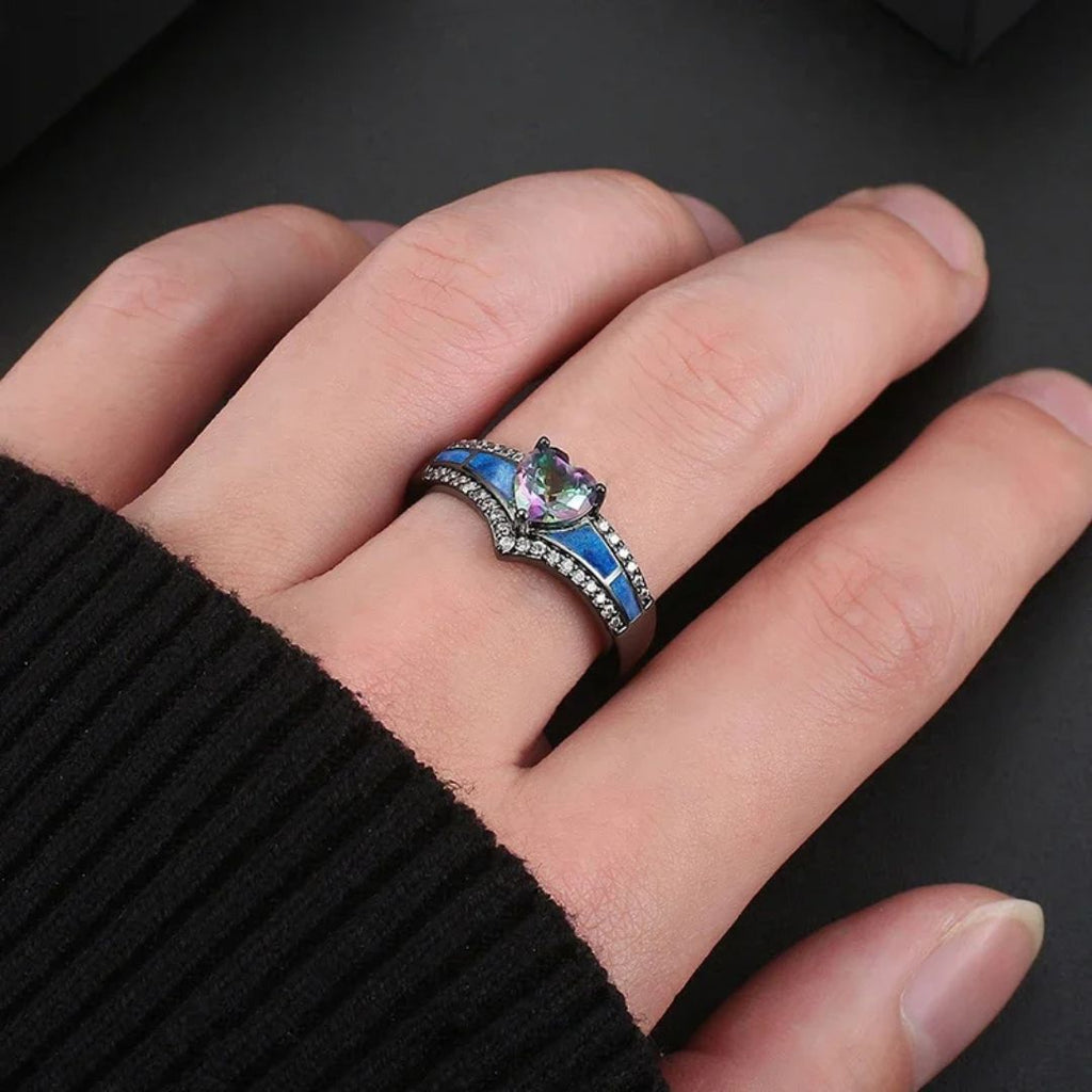 Heart of the Abyss - Norse Women's Ring - Alternative Angle | Epic Loot Shop