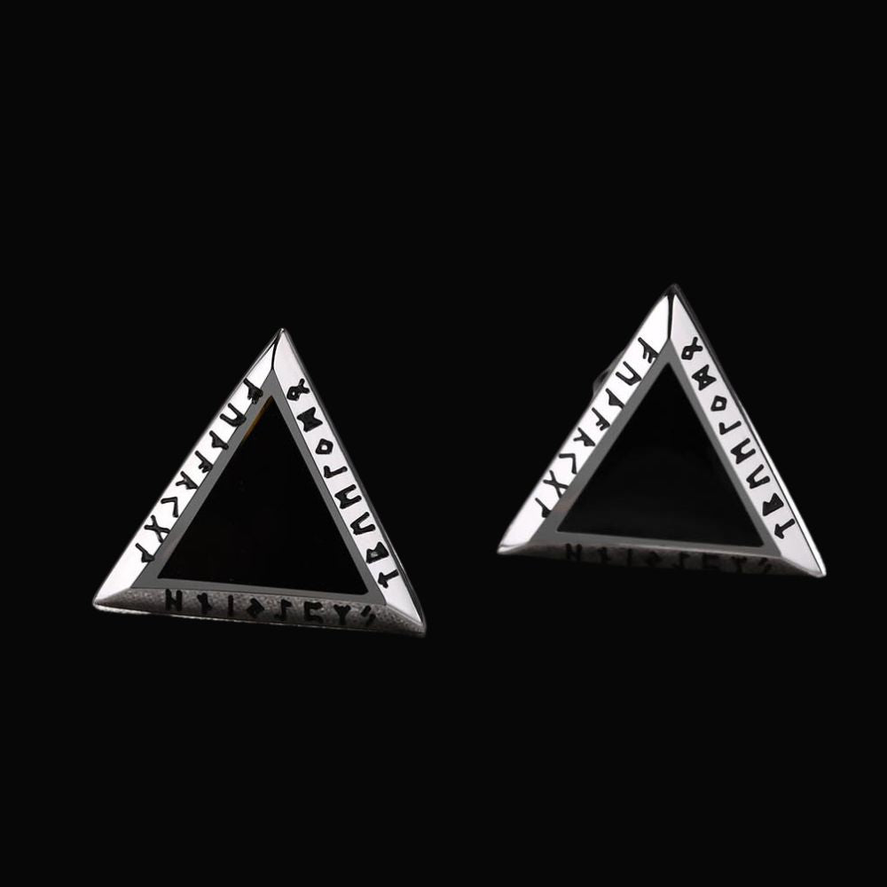 Nordic Runes Viking Earrings