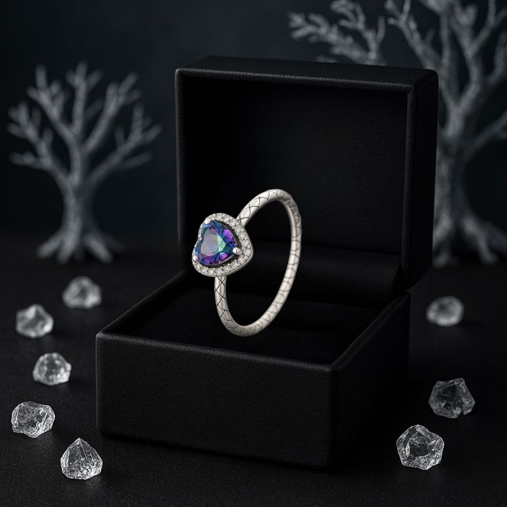 Eclipseheart Ring - Norse Women's Ring - Alternative Angle | Epic Loot Shop