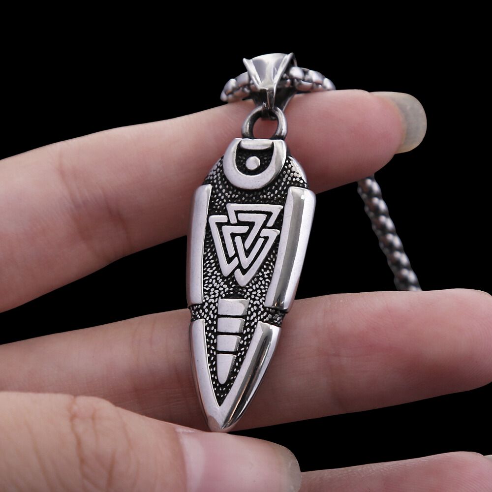 Odin's Protection Rune Pendant Necklace